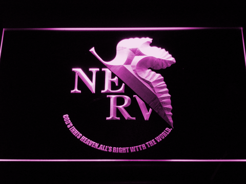 Neon Genesis Evangelion Nerv LED Neon Sign